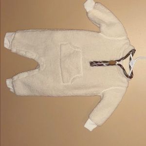 Boys furry one piece